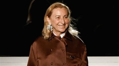 nome della stilista a capo dell'impero di prada|Miuccia Prada, la regina della moda italiana.